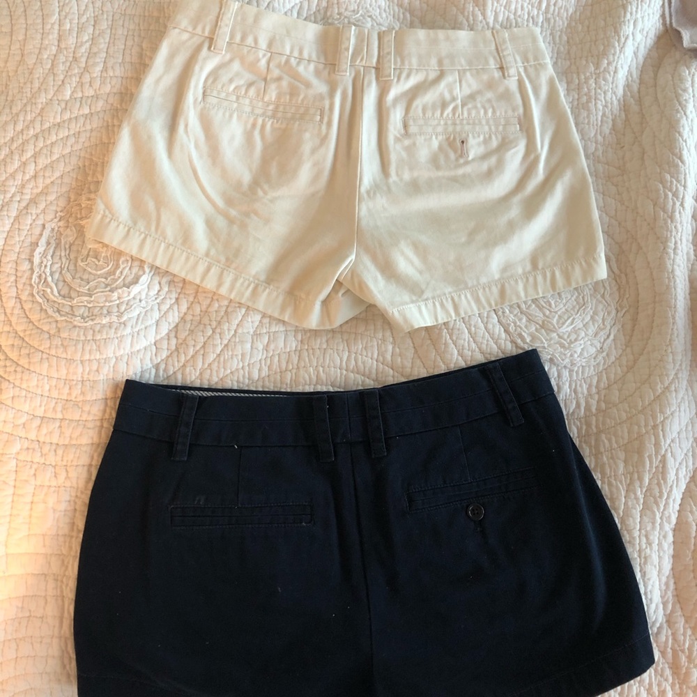 White J crew chino shorts